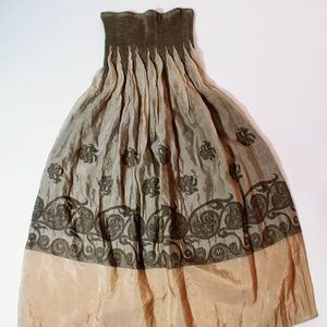 Adorable Strapless Party Dress